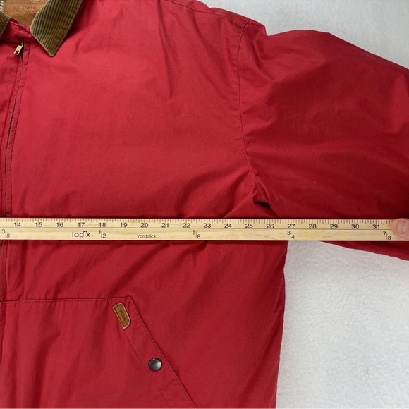 Vintage Polo Ralph Lauren Sportsman Puffer Down Jacket Size XL Leather Trim - Picture 7 of 16